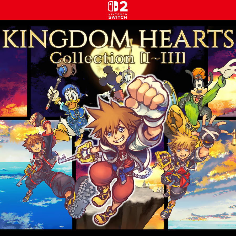 Carátula de KINGDOM HEARTS Collection [I～III] - Nintendo Switch 2