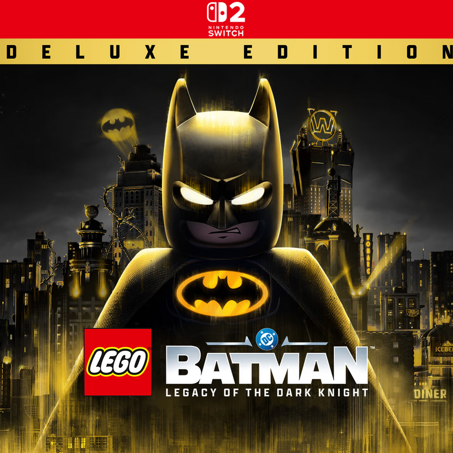 Carátula de LEGO Batman: Legacy of the Dark Knight Deluxe Edition - Nintendo Switch 2