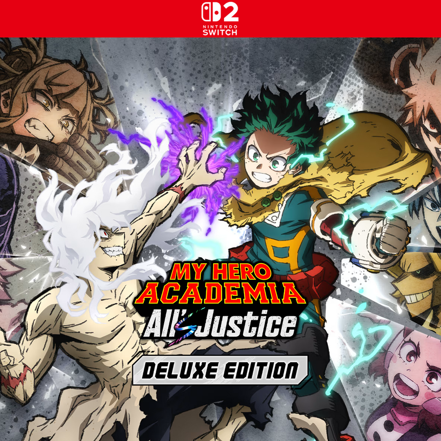 Carátula de MY HERO ACADEMIA: Alls Justice - Deluxe Edition - Nintendo Switch 2