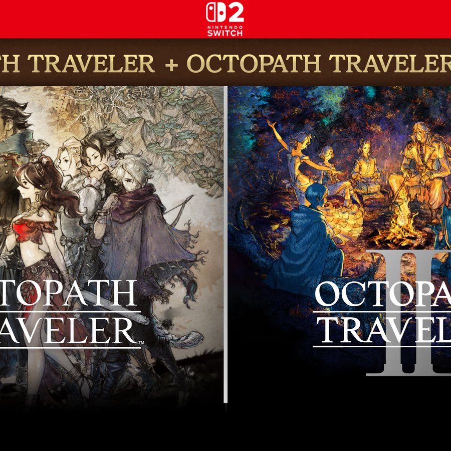 Carátula de OCTOPATH TRAVELER + OCTOPATH TRAVELER II Bundle - Nintendo Switch 2