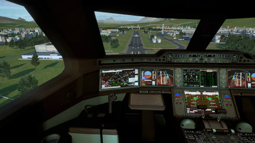 Captura de juego de Airplane Flight Simulator : EVO & Airplane Flight Simulator : Combat Zone Bundle - PS4 - imagen 1