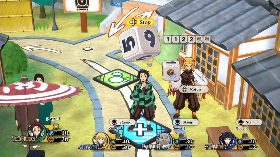 Captura de juego de Demon Slayer -Kimetsu no Yaiba- Sweep the Board! - Nintendo Switch - imagen 4