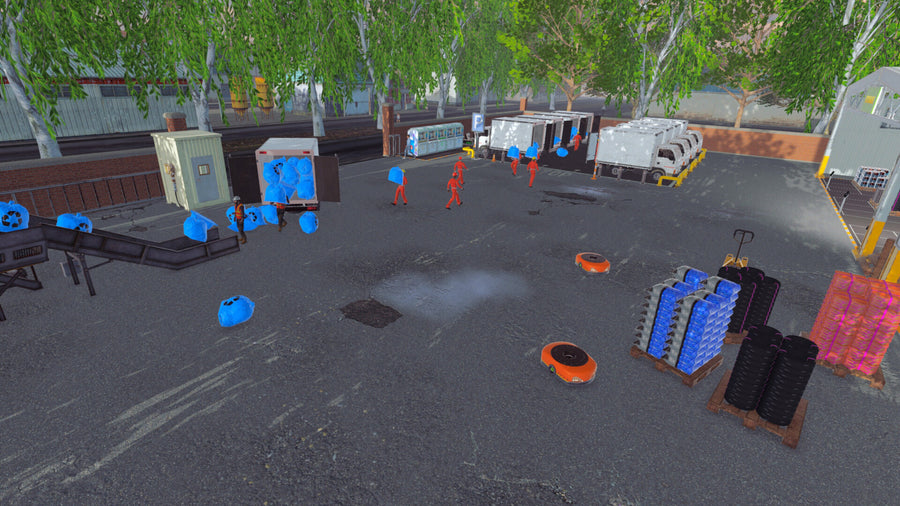 Captura de juego de Recycling Center Simulator & Crime Scene Cleaner - PS5 - imagen 3
