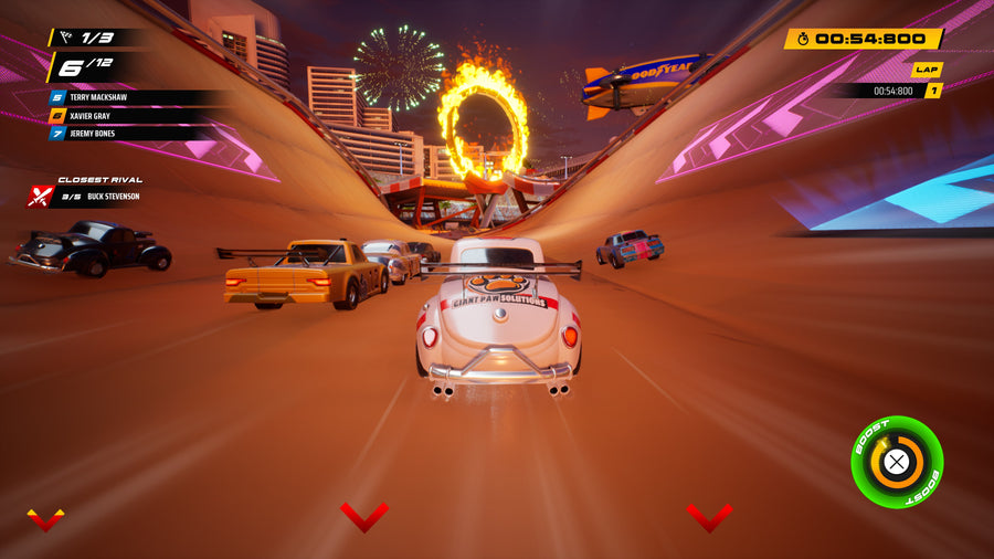 Captura de juego de NASCAR Arcade Rush - PS4 - imagen 4