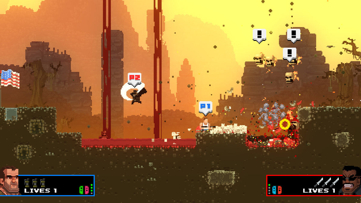 Captura de juego de Broforce - Nintendo Switch - imagen 5