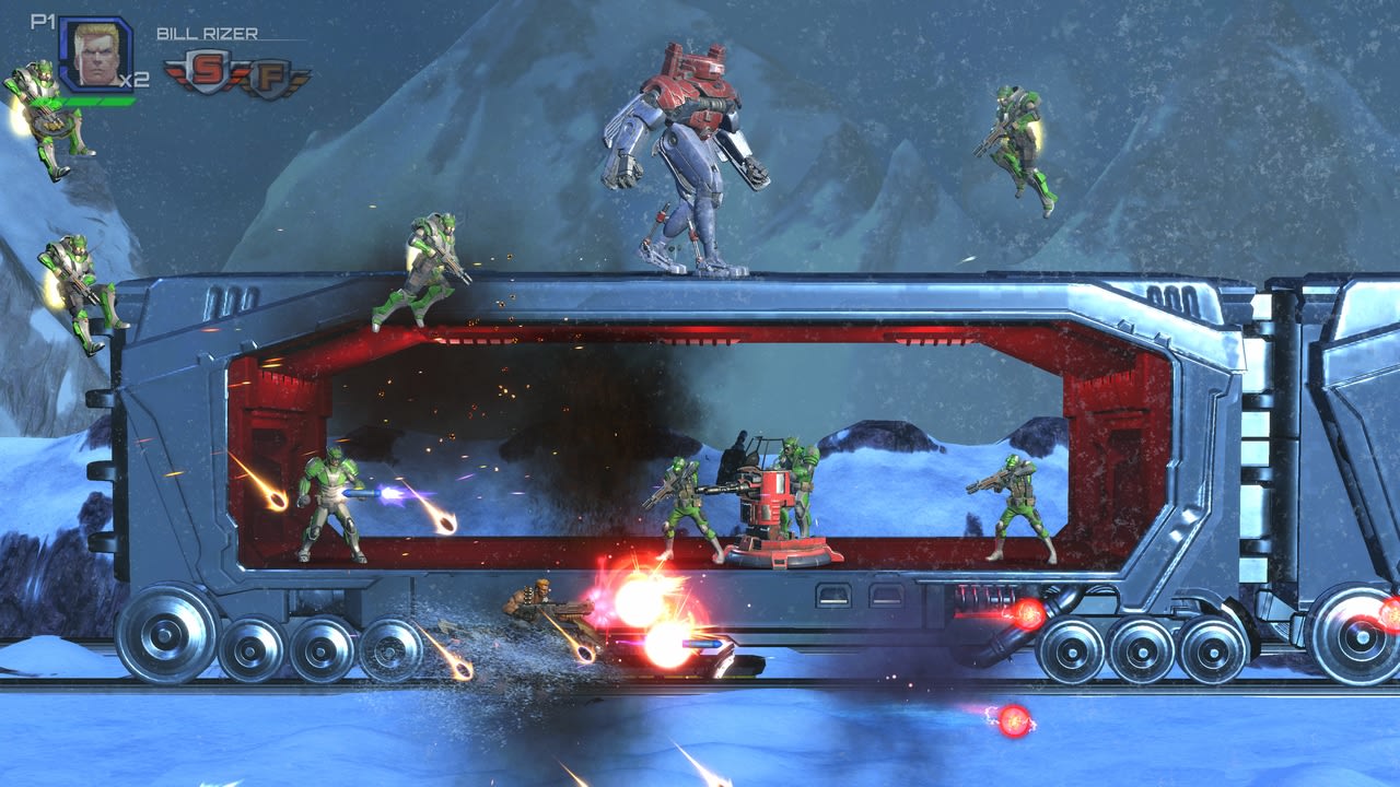 Captura de juego de Contra: Operation Galuga - Nintendo Switch - imagen 1