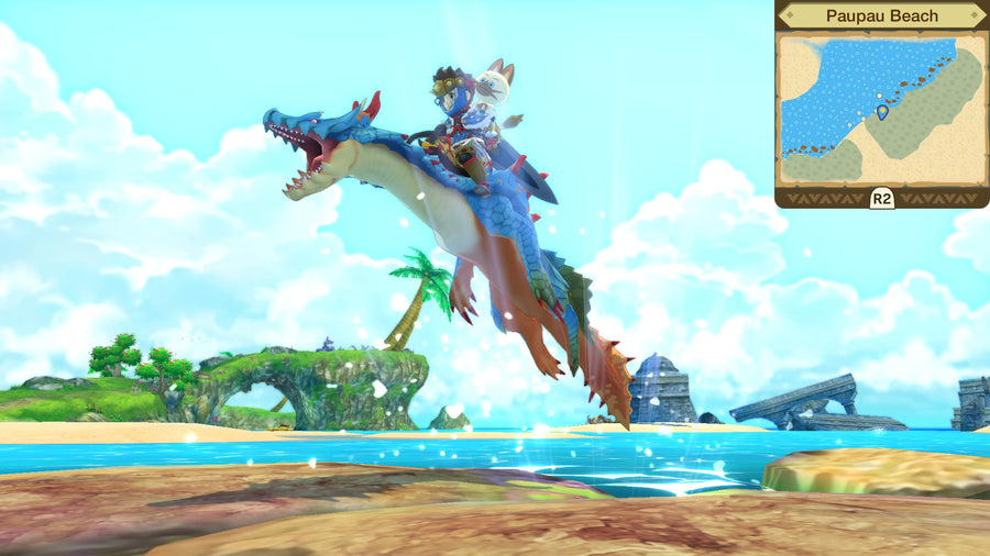 Captura de juego de Monster Hunter Stories - PS4 - imagen 5
