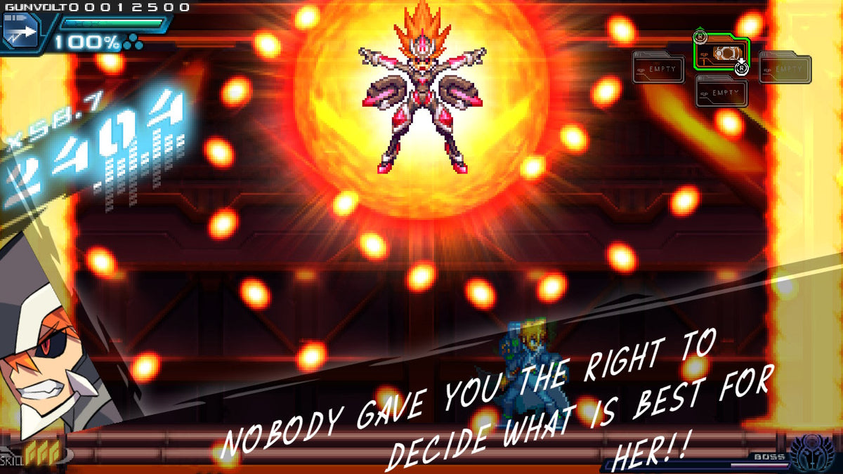 Captura de juego de Azure Striker GUNVOLT: STRIKER PACK - Nintendo Switch - imagen 2