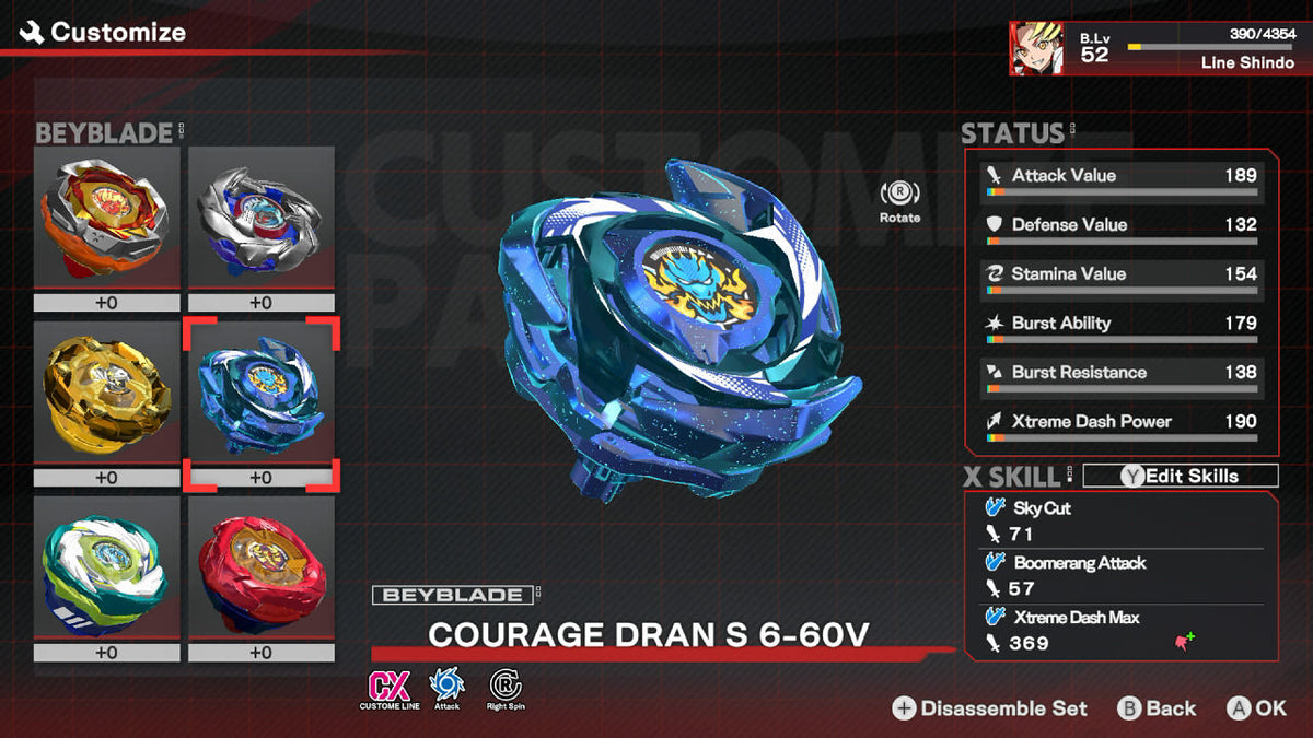 Captura de juego de BEYBLADE X EVOBATTLE DELUXE EDITION - Nintendo Switch - imagen 4