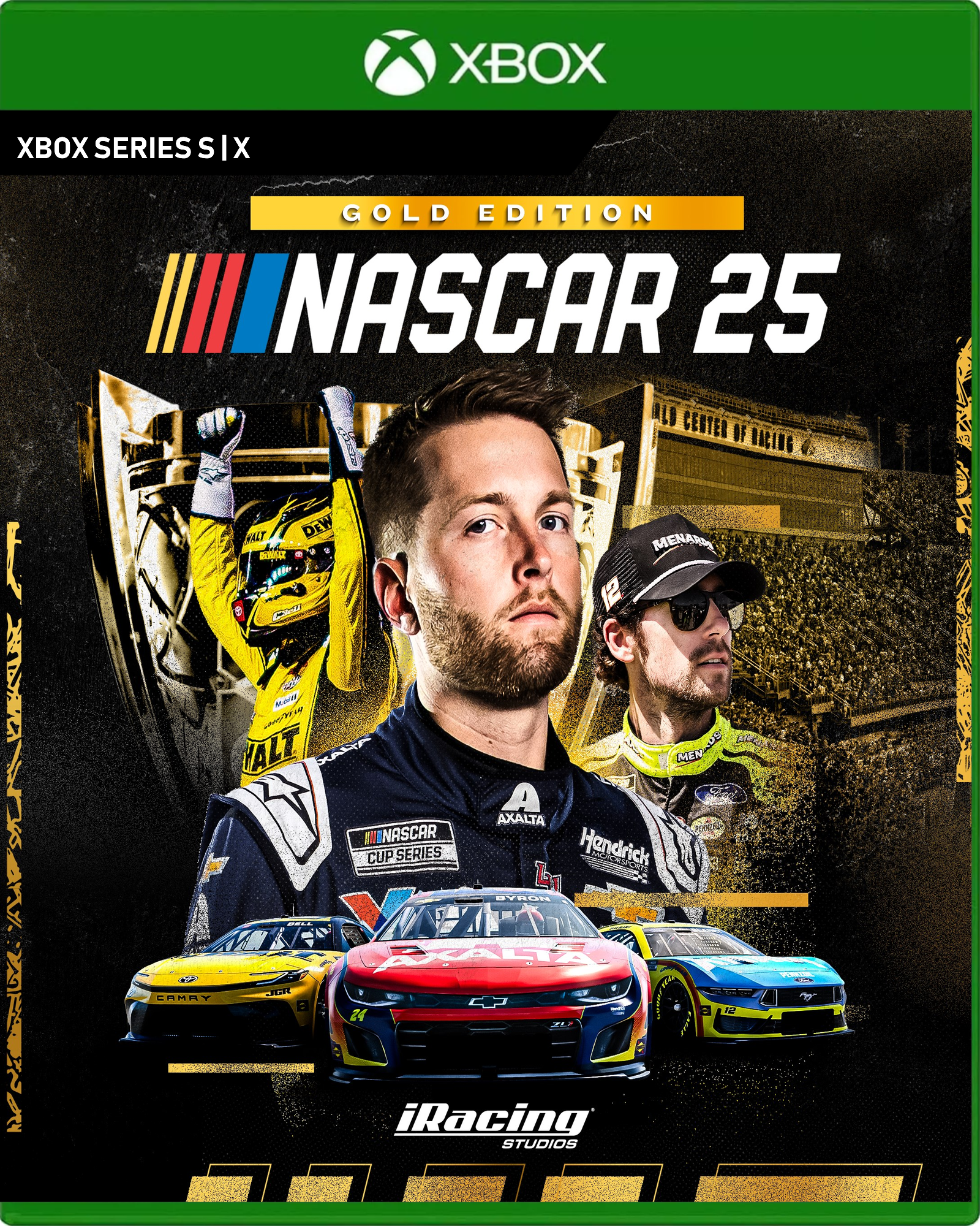 Carátula de NASCAR 25 Gold Edition - Xbox Series X|S