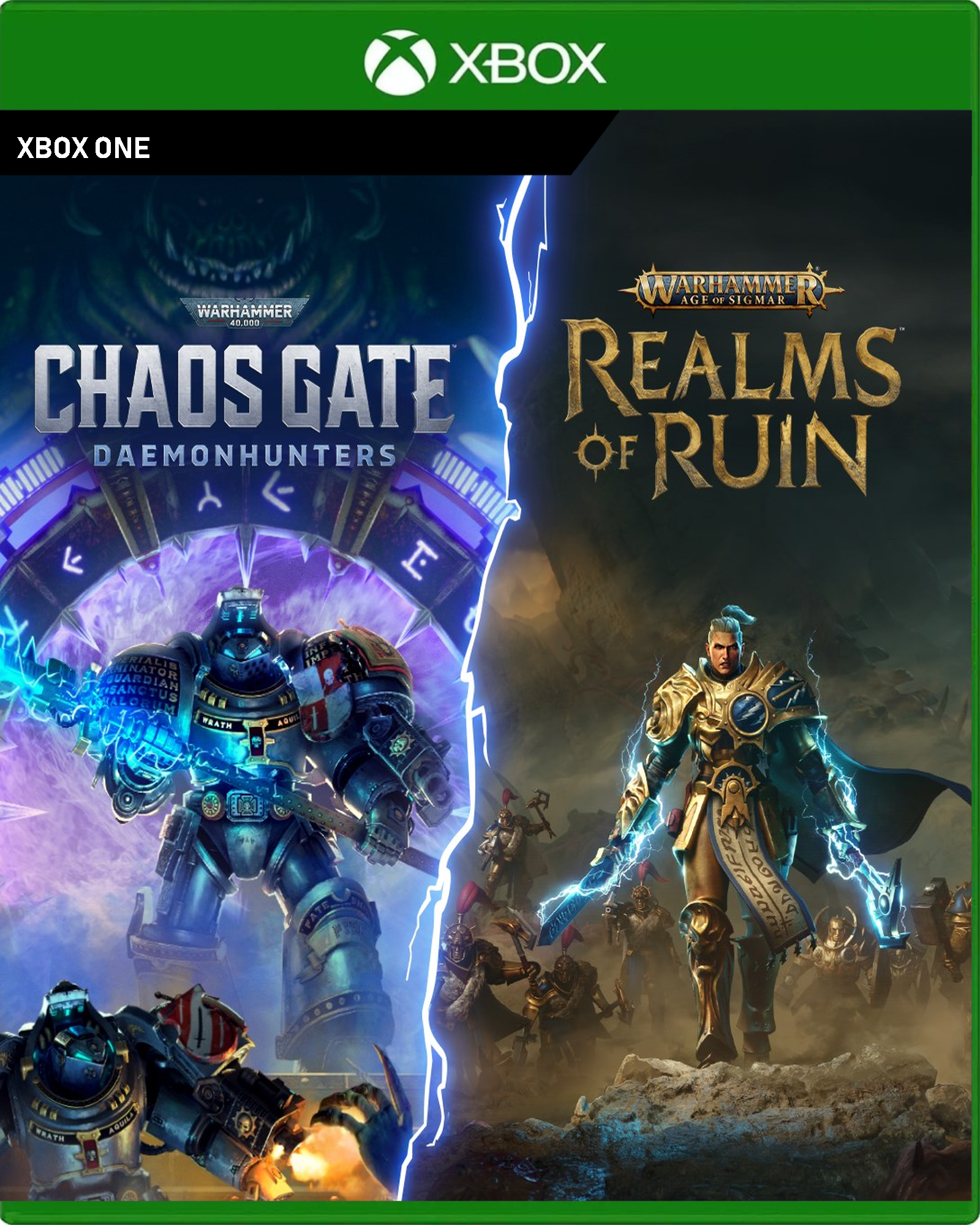 Carátula de Warhammer Bundle - Chaos Gate & Realms of Ruin - Xbox One