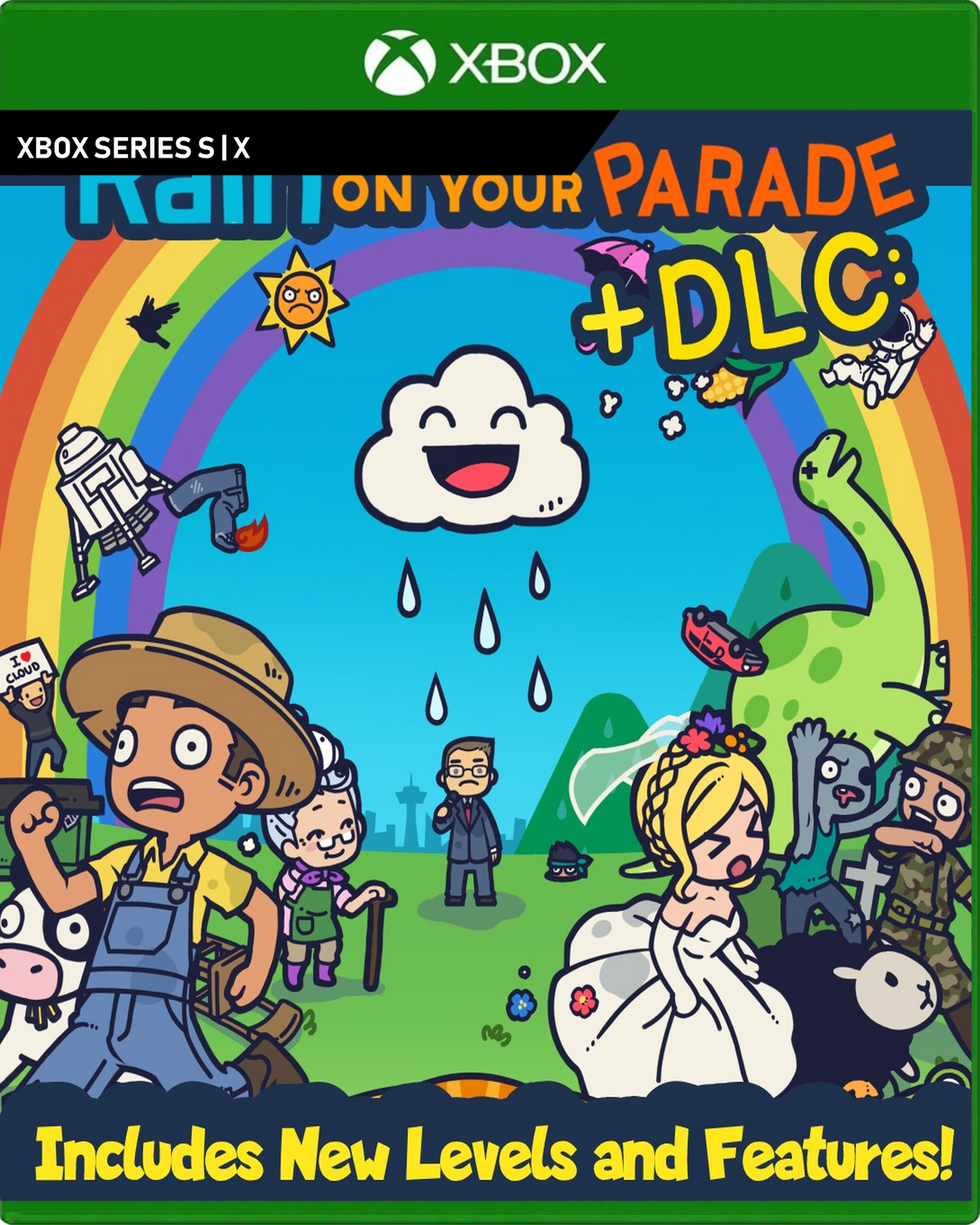 Carátula de Rain on Your Parade + Levels and Features DLC! - Xbox Series X|S