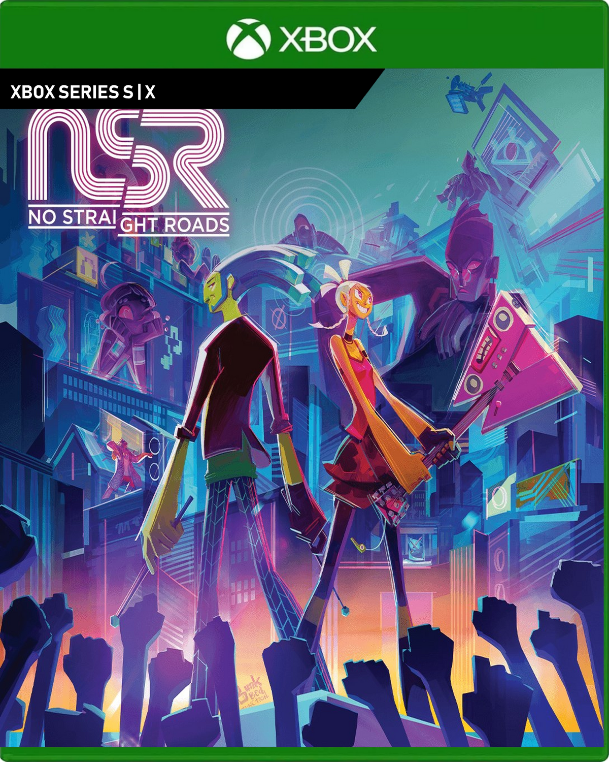 Carátula de No Straight Roads - Xbox Series X|S