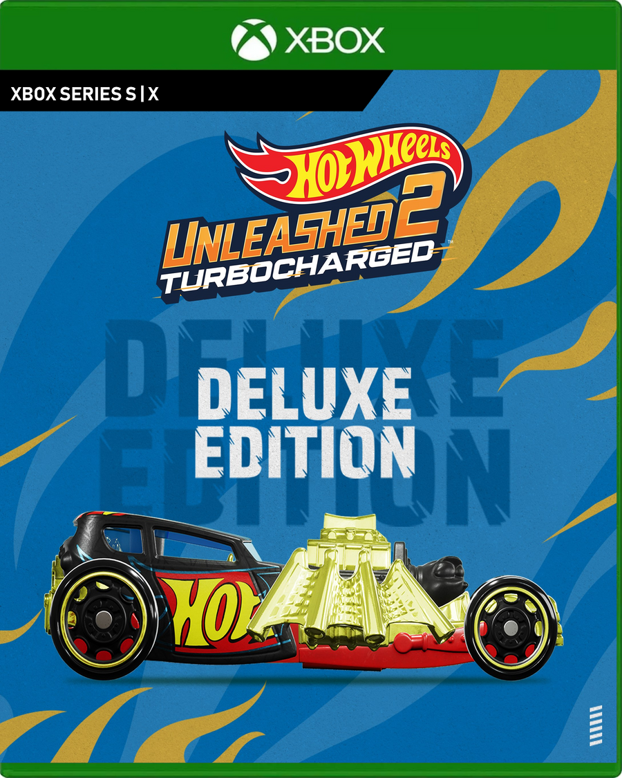 Carátula de HOT WHEELS UNLEASHED 2 - Turbocharged - Deluxe Edition - Xbox Series X|S