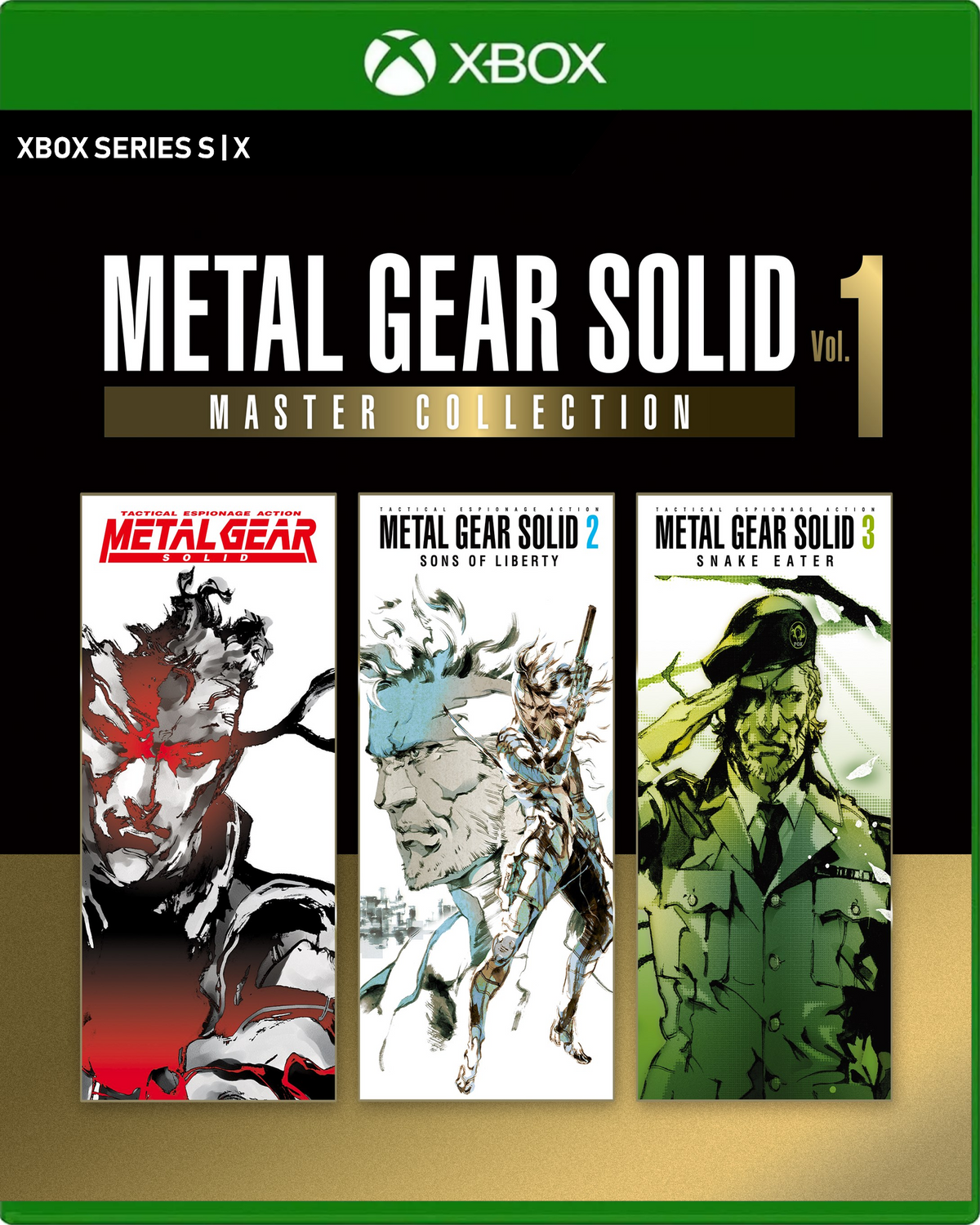 Carátula de METAL GEAR SOLID: MASTER COLLECTION Vol.1 - Xbox Series X|S