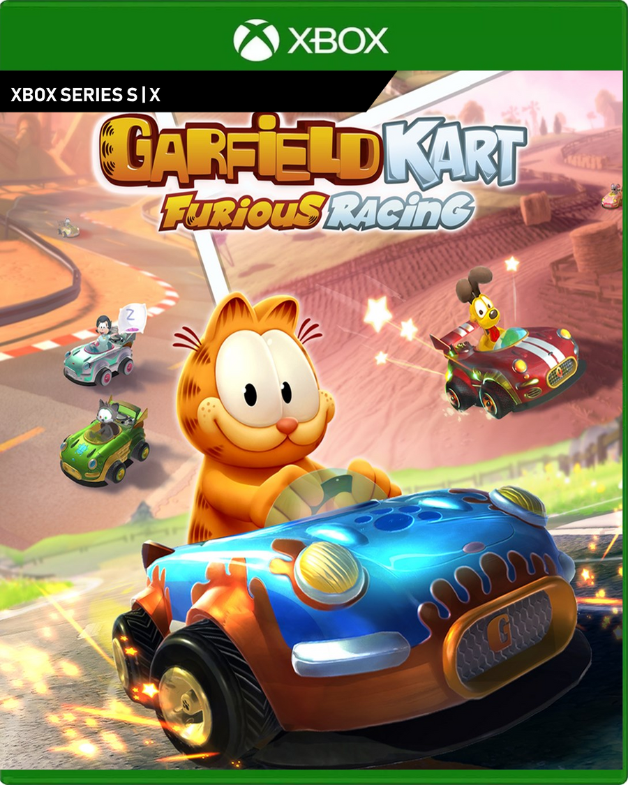 Carátula de Garfield Kart Furious Racing - Xbox Series X|S