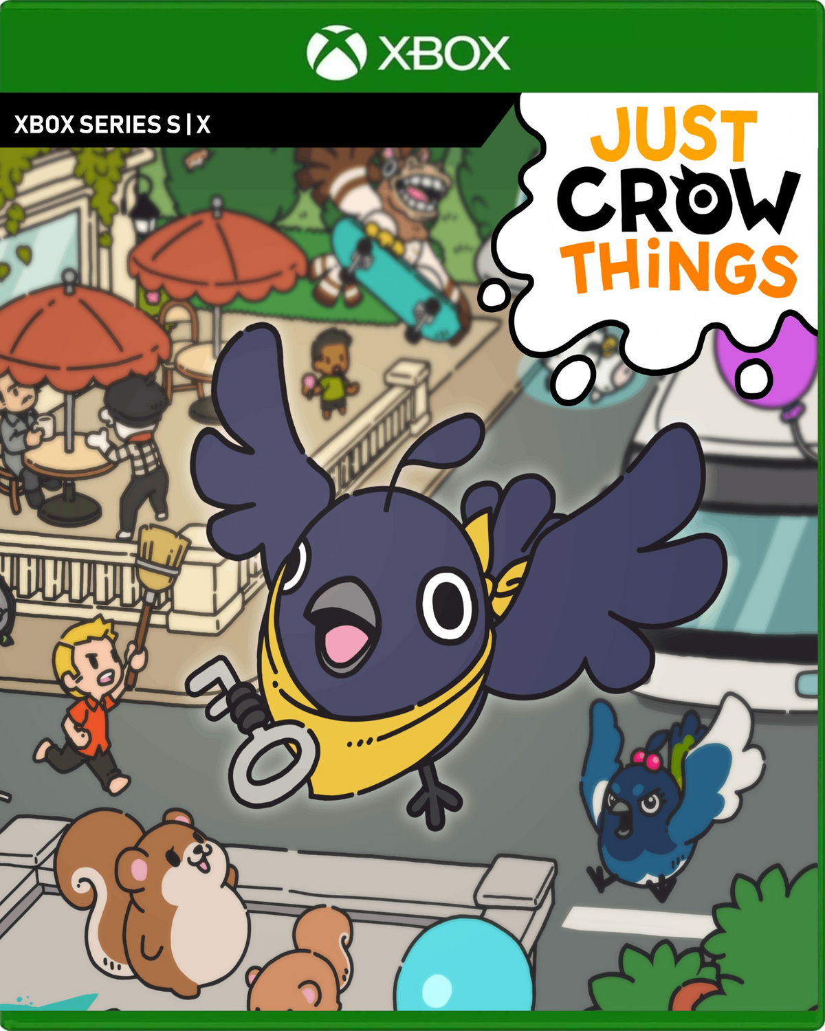 Carátula de Just Crow Things - Xbox Series X|S