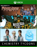Carátula de Weedcraft Inc + Moonshine Inc + Big Pharma - Chemistry Tycoons Bundle - Xbox Series X|S