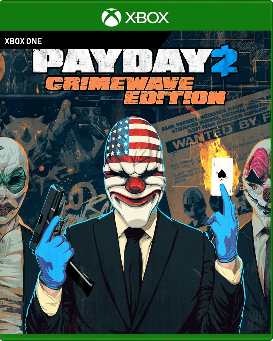 Carátula de PAYDAY 2: CRIMEWAVE EDITION - Xbox One