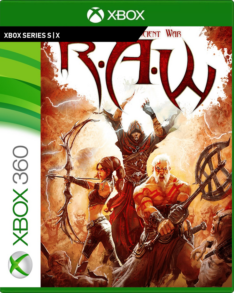 Carátula de RAW - Realms of Ancient War - Xbox Series X|S