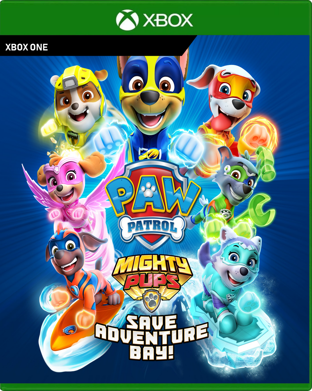 Carátula de PAW Patrol Mighty Pups Save Adventure Bay - Xbox One