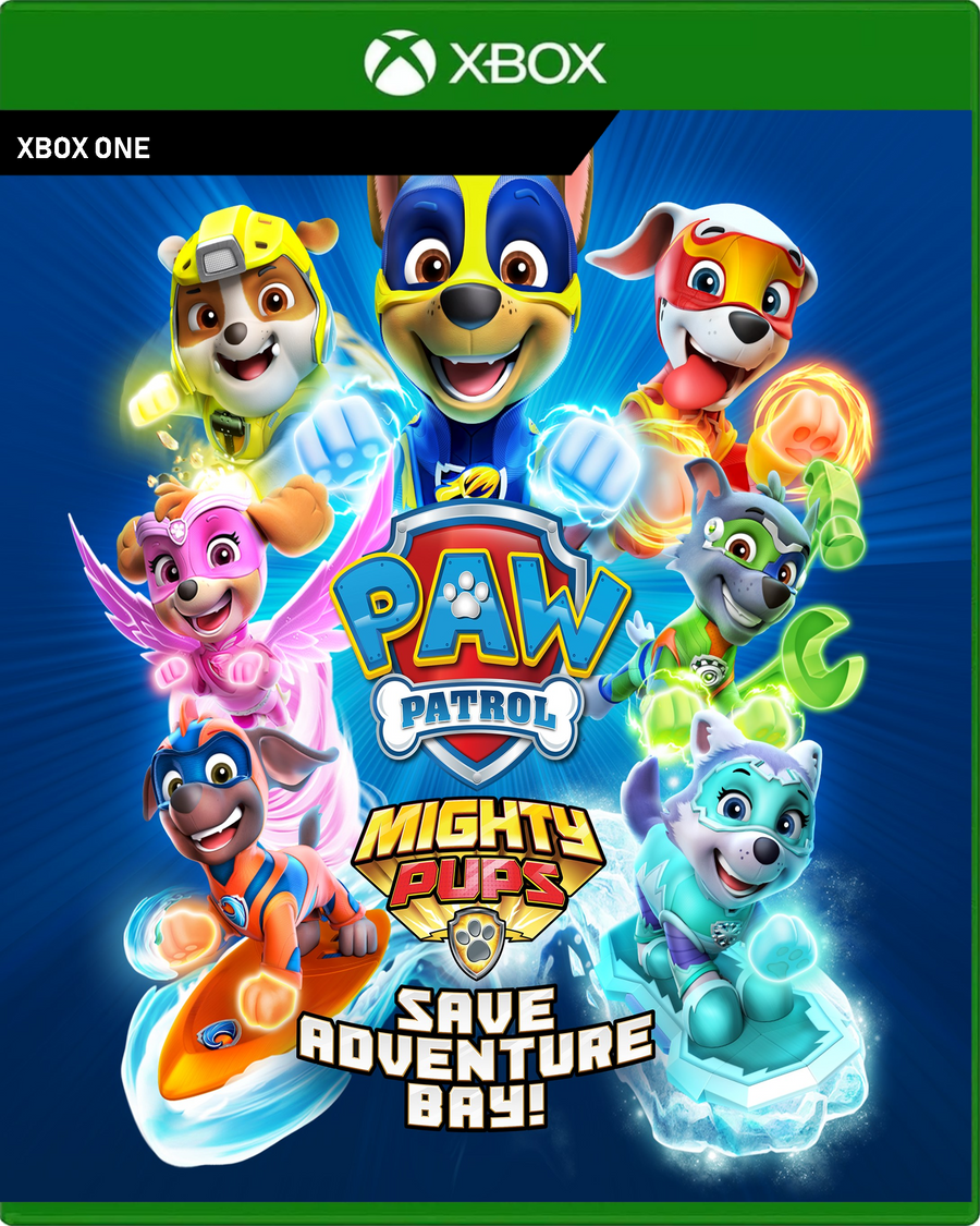 Carátula de PAW Patrol Mighty Pups Save Adventure Bay - Xbox One