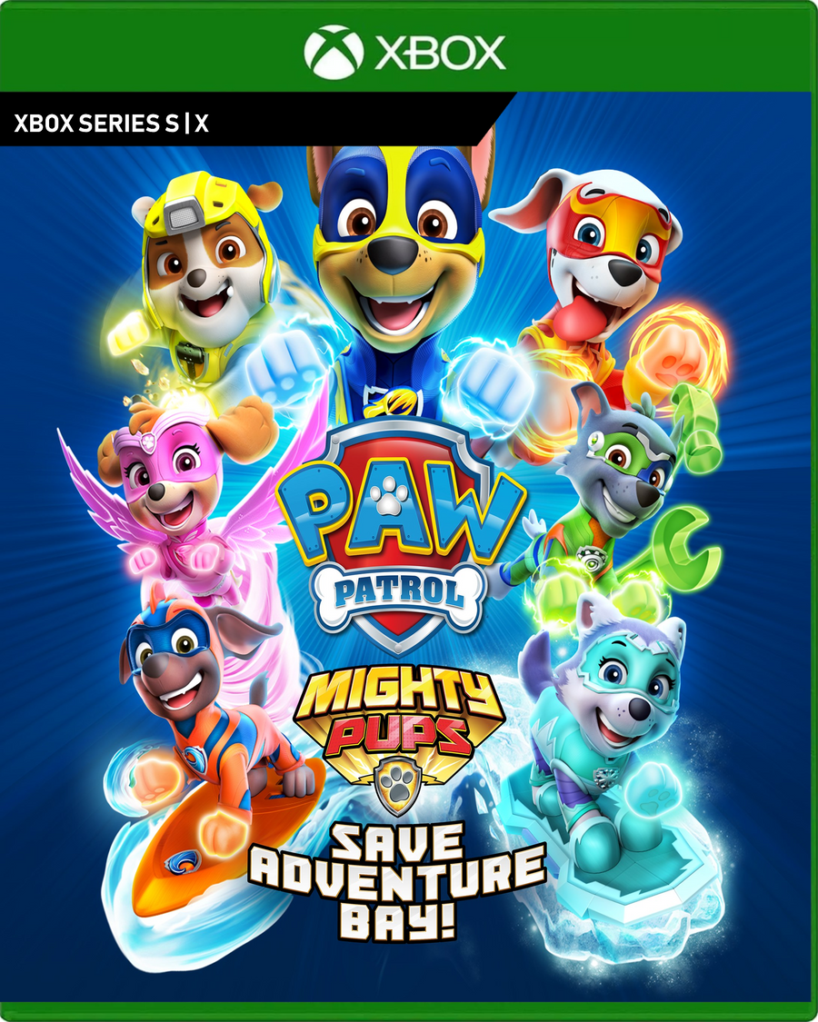 Carátula de PAW Patrol Mighty Pups Save Adventure Bay - Xbox Series X|S