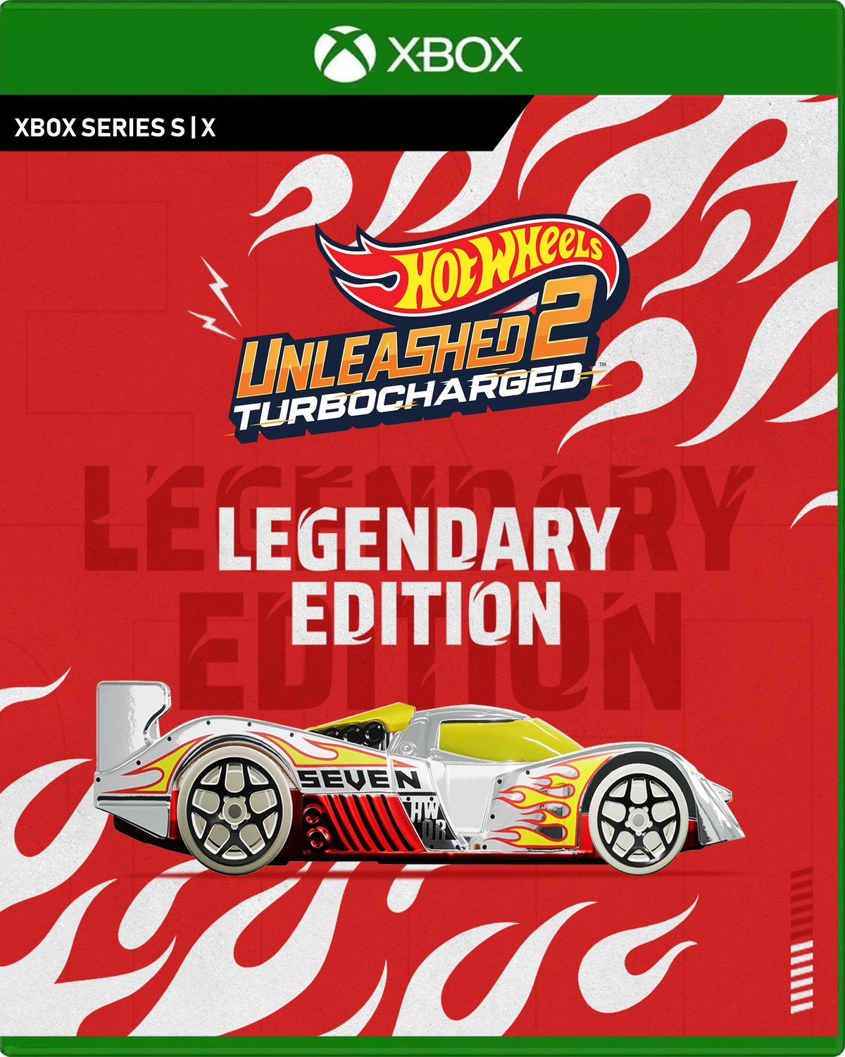 Carátula de HOT WHEELS UNLEASHED 2 - Turbocharged - Legendary Edition - Xbox Series X|S