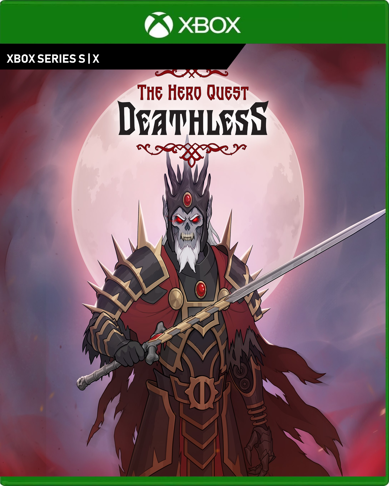 Carátula de Deathless. The Hero Quest - Xbox Series X|S