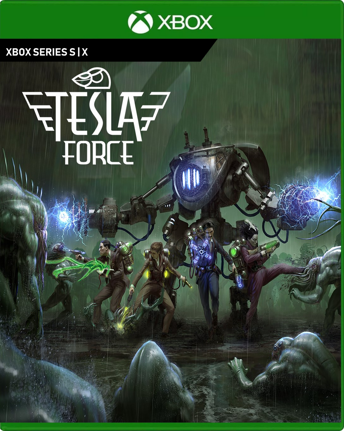 Carátula de Tesla Force - Xbox Series X|S