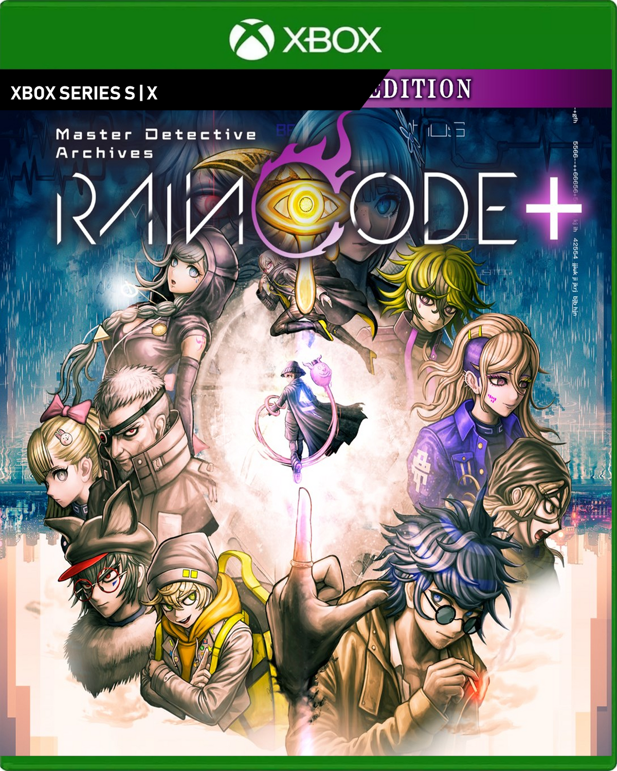 Carátula de Master Detective Archives: RAIN CODE Plus - Digital Deluxe Edition - Xbox Series X|S