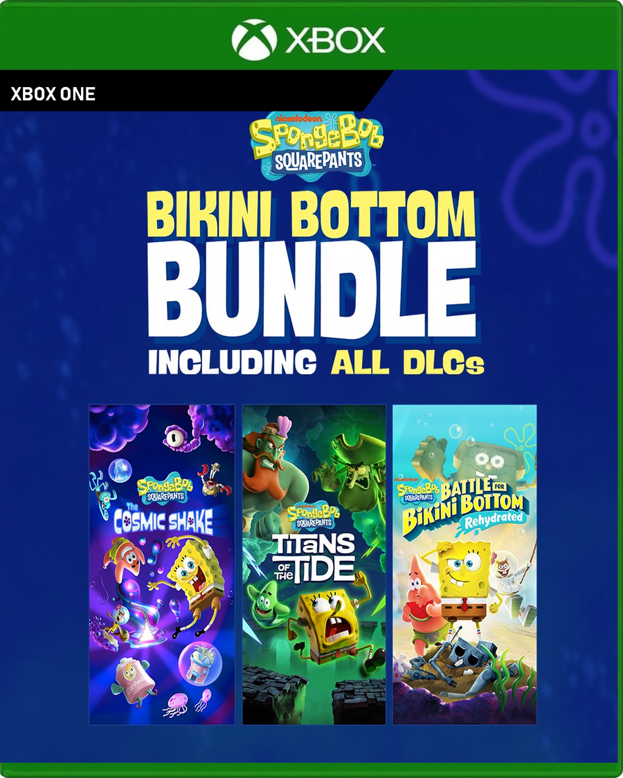 Carátula de SpongeBob SquarePants: Bikini Bottom Bundle - Xbox One