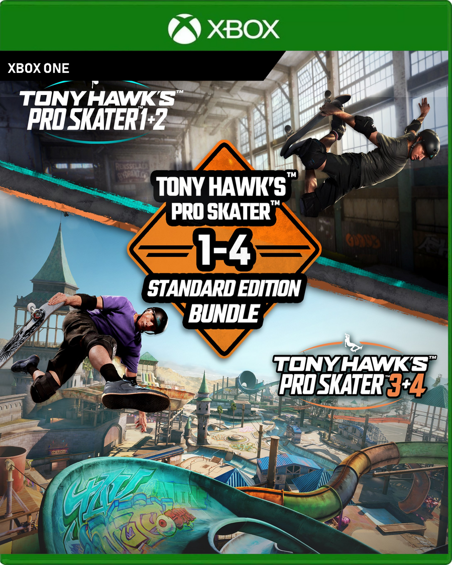 Carátula de Tony Hawks Pro Skater 1 - 4 - Standard Edition Bundle - Xbox One
