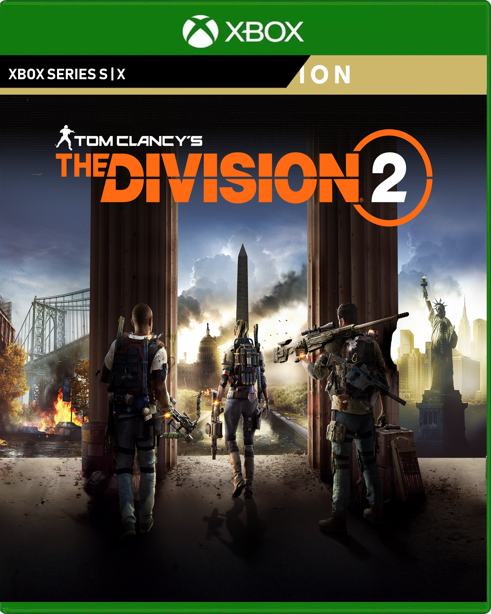 Carátula de Tom Clancys The Division 2 - Gold Edition - Xbox Series X|S