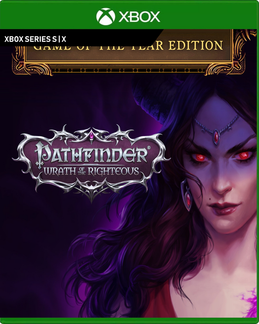 Carátula de Pathfinder: Wrath of the Righteous - Game of the Year Edition - Xbox Series X|S
