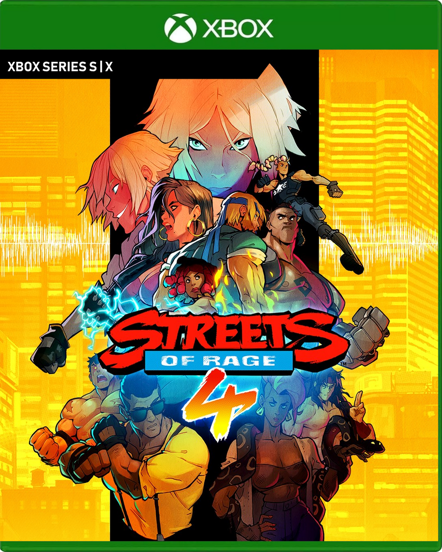 Carátula de Streets of Rage 4 - Xbox Series X|S