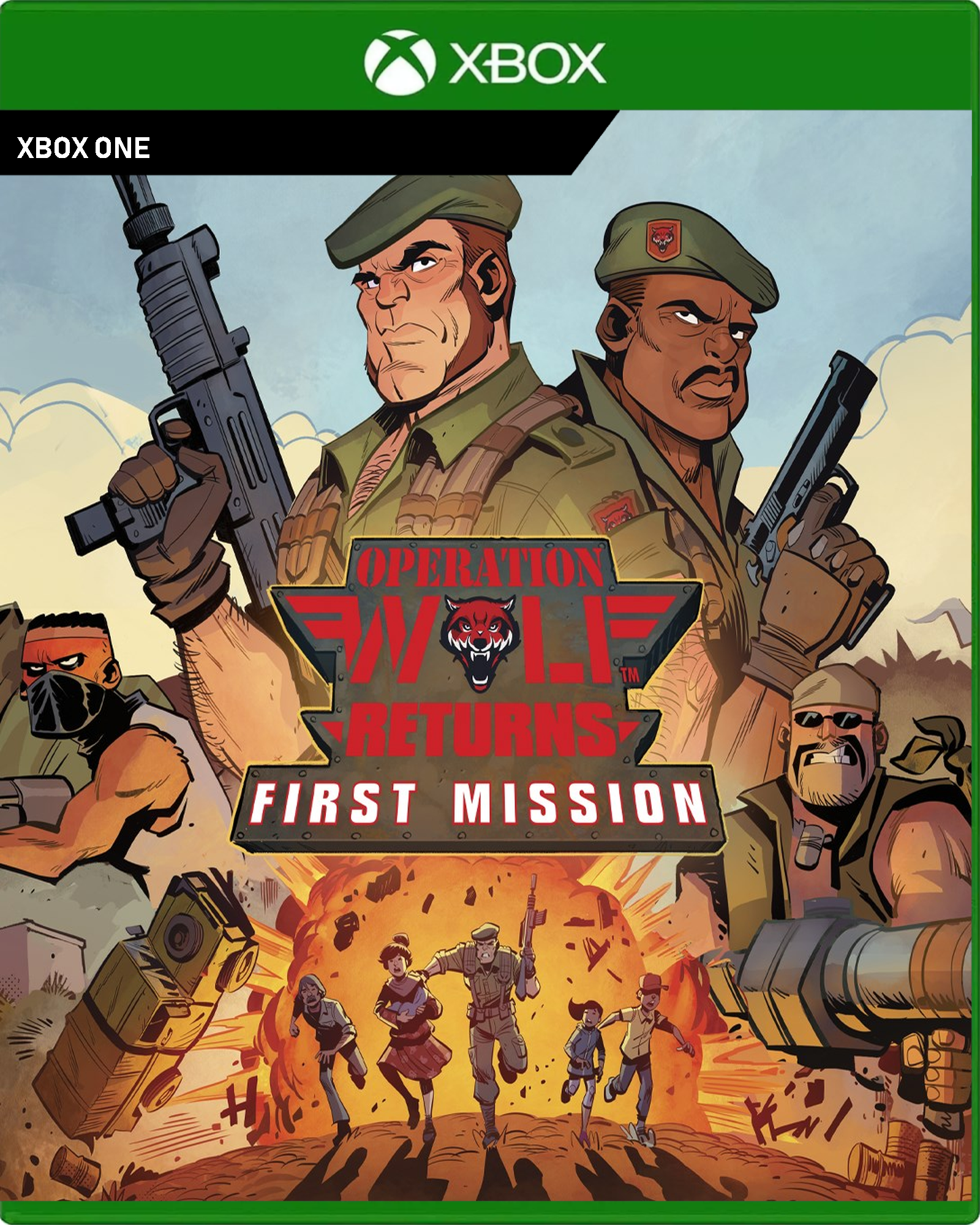 Carátula de Operation Wolf Returns: First Mission - Xbox One