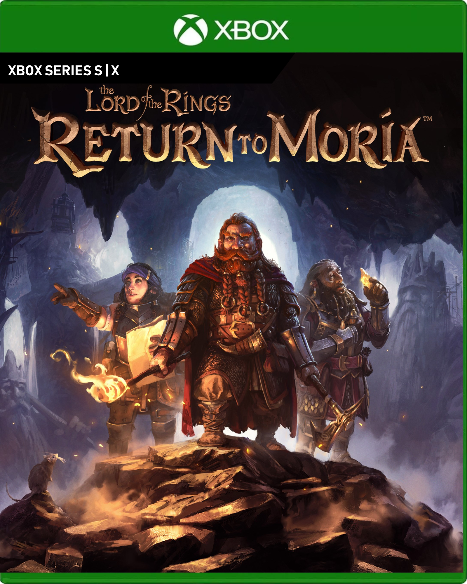 Carátula de The Lord of the Rings: Return to Moria - Xbox Series X|S