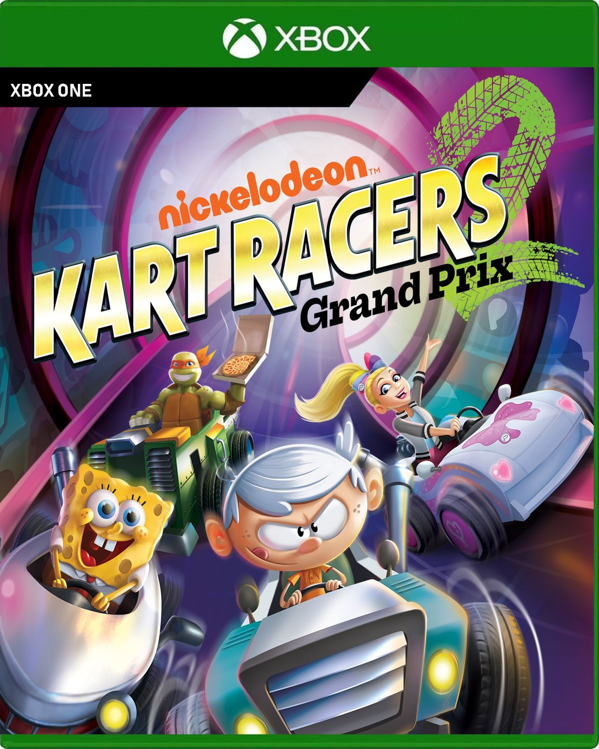 Carátula de Nickelodeon Kart Racers 2: Grand Prix - Xbox One