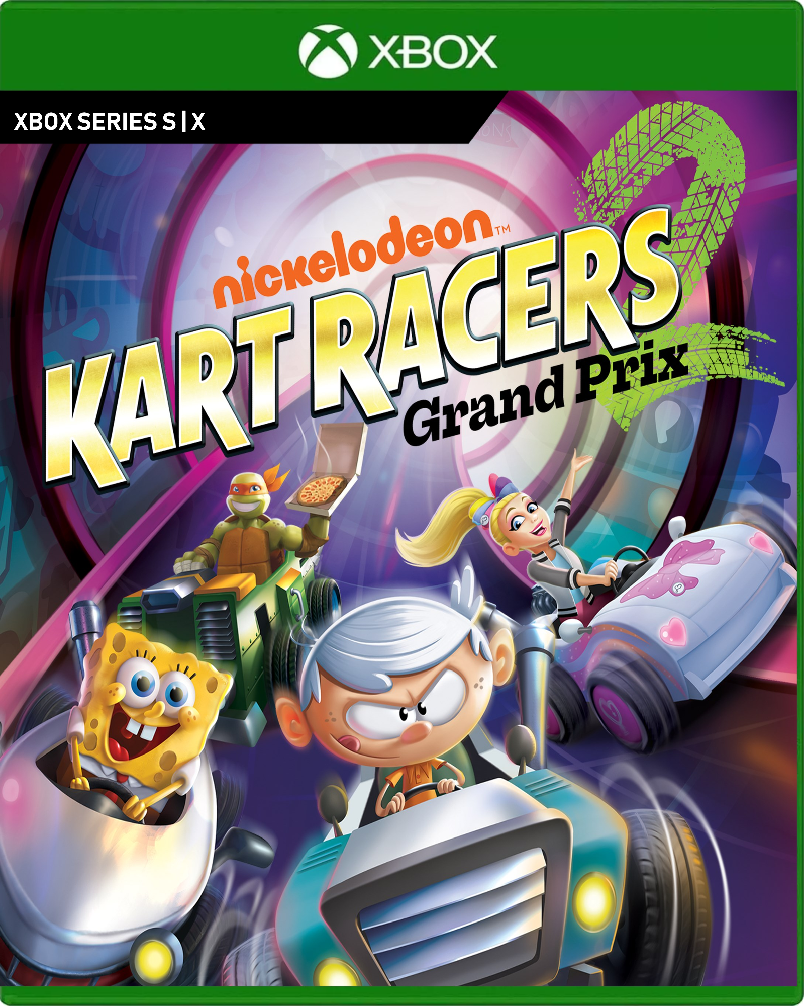 Carátula de Nickelodeon Kart Racers 2: Grand Prix - Xbox Series X|S