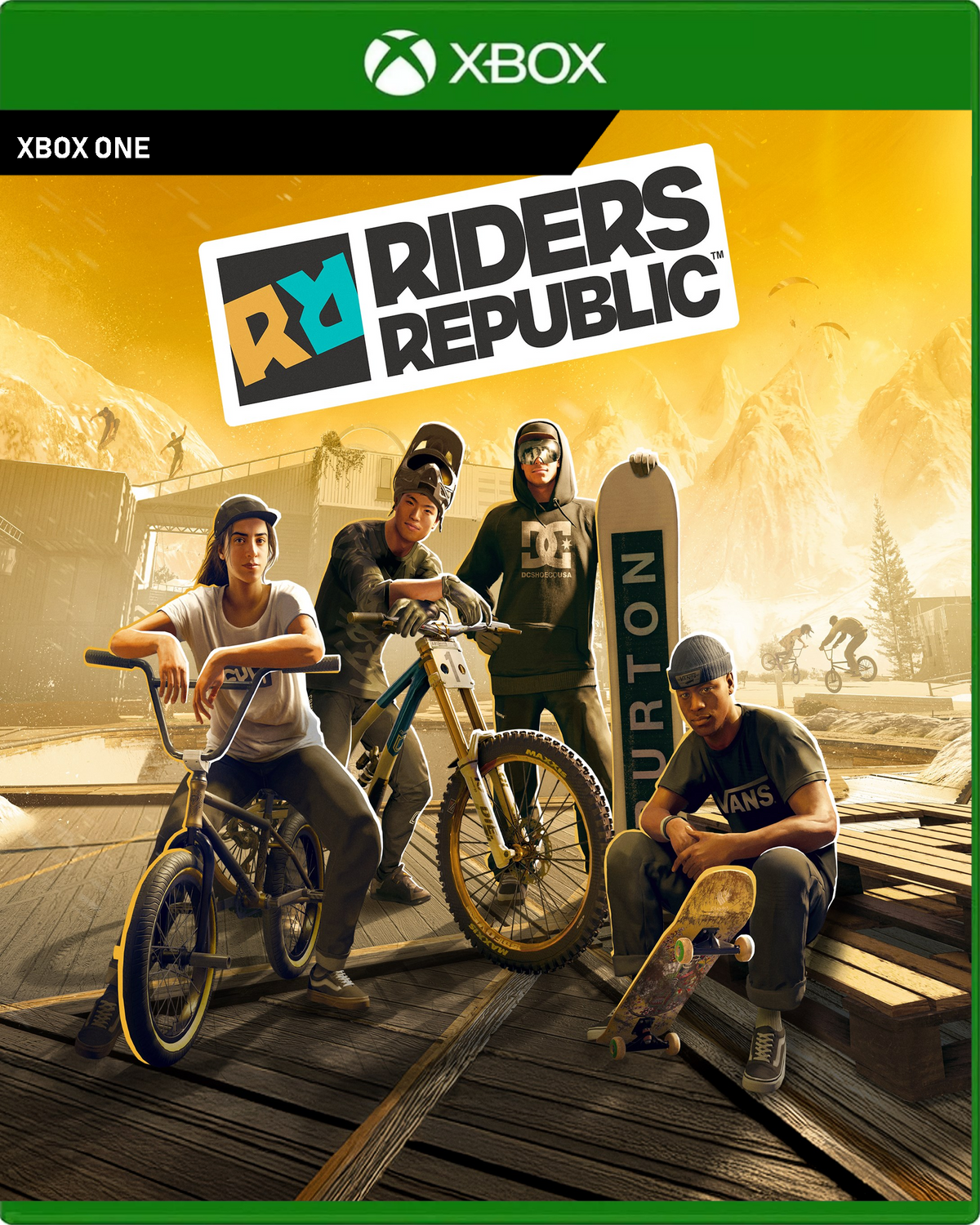 Carátula de Riders Republic Premium Edition - Xbox One