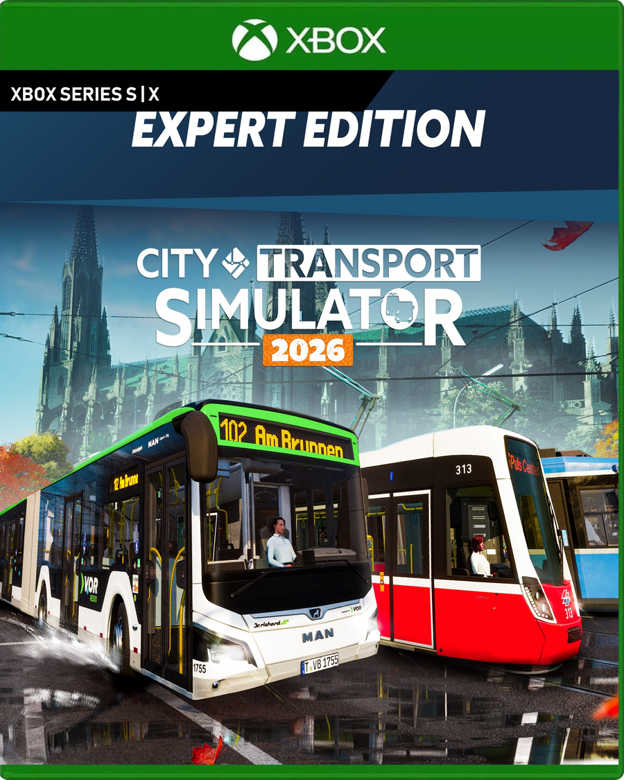 Carátula de City Transport Simulator 2026 - Expert Edition - Xbox Series X|S