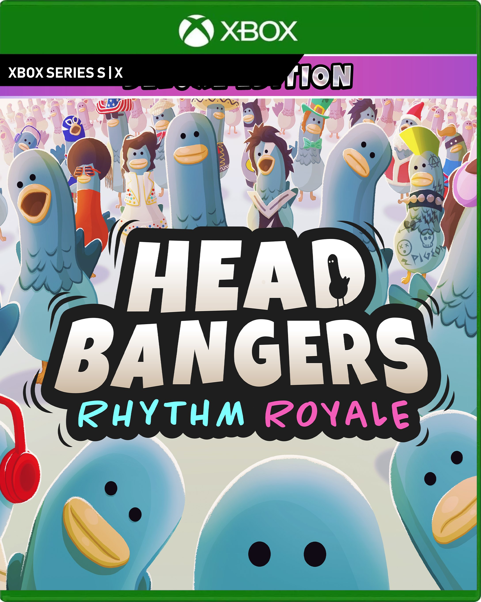 Carátula de Headbangers: Rhythm Royale - Digital Deluxe Edition - Xbox Series X|S