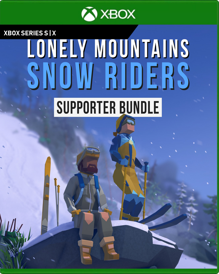 Carátula de Lonely Mountains: Snow Riders - Supporter Bundle - Xbox Series X|S