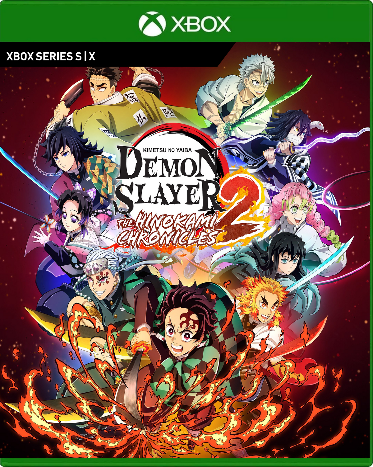 Carátula de Demon Slayer -Kimetsu no Yaiba- The Hinokami Chronicles 2 - Xbox Series X|S