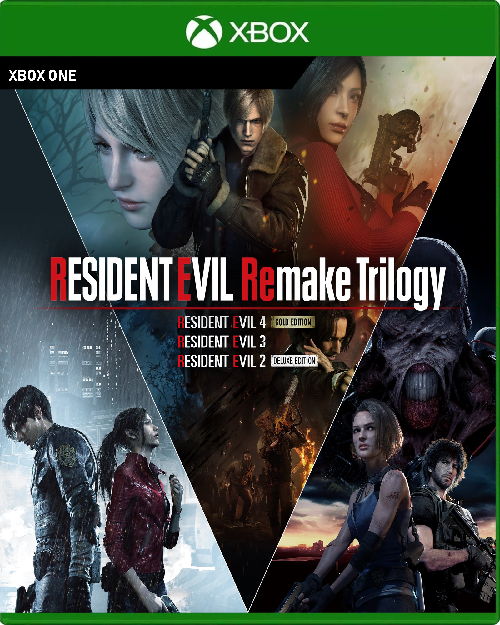 Carátula de Resident Evil Remake Trilogy - Xbox One