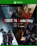 Carátula de Resident Evil Remake Trilogy - Xbox Series X|S