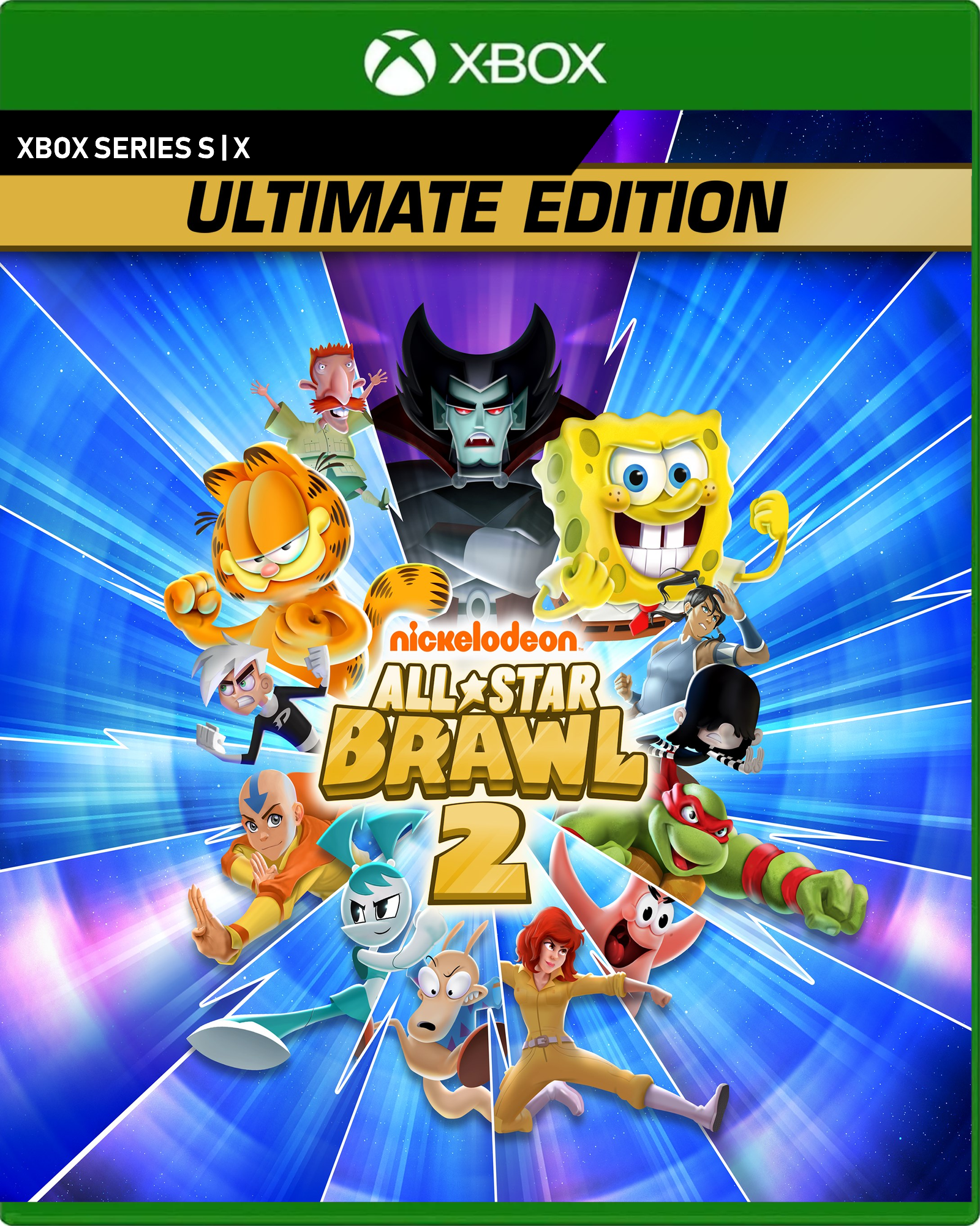 Carátula de Nickelodeon All-Star Brawl 2 Ultimate Edition - Xbox Series X|S