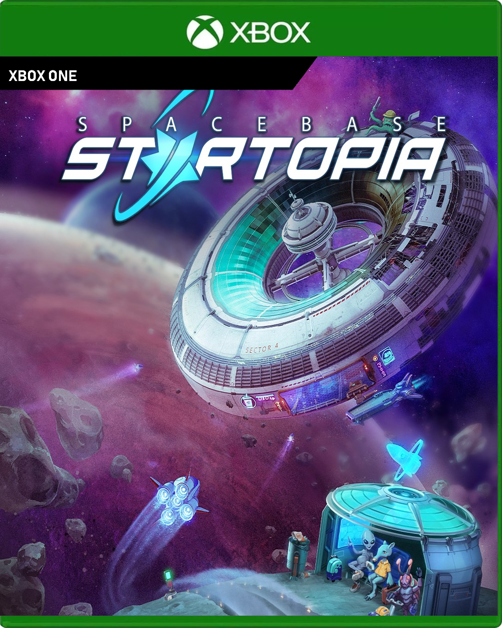 Carátula de Spacebase Startopia - Xbox One