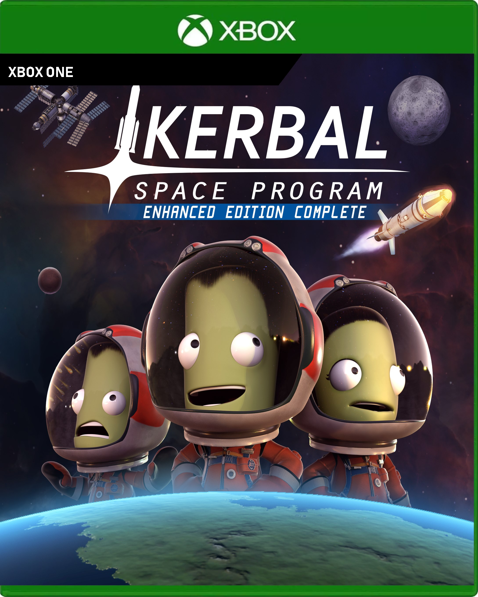 Carátula de Kerbal Space Program Enhanced Edition Complete - Xbox One